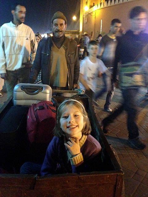 Arriving in Marrakech, The Medina