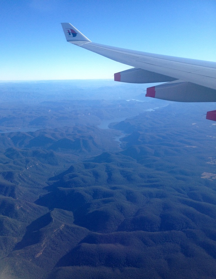 First sightings of Australia after a year away