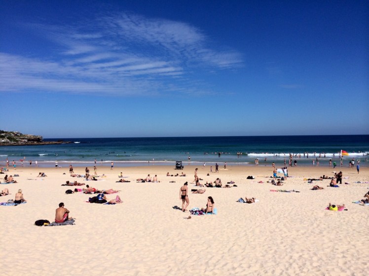 Our local beach in Sydney, Australia