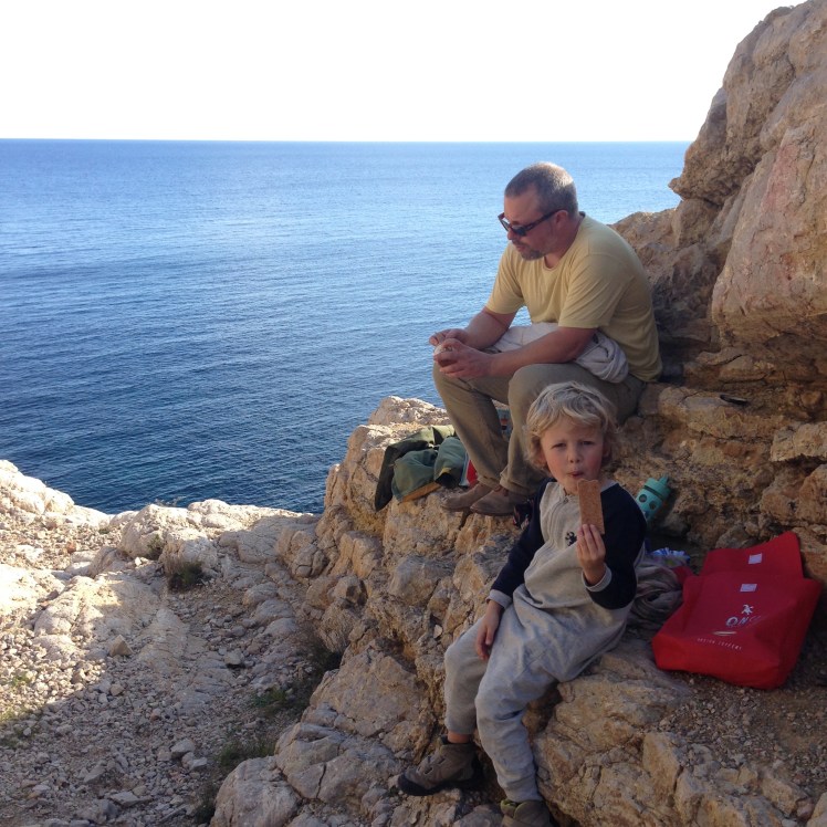 On the walk to the pirate cave